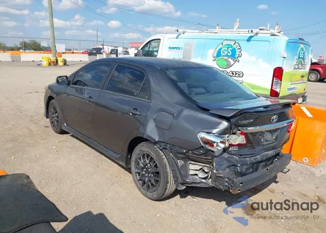 2013 Toyota Corolla S from USA, damaged, VIN 5YFBU4EE9DP135403